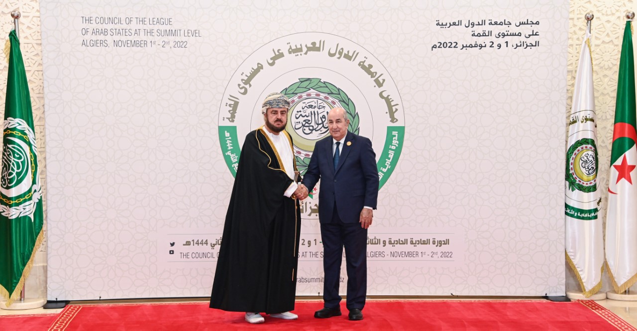 Sayid-Asaad-bin-Tarek-with-Abdelmadjid-Tebboune