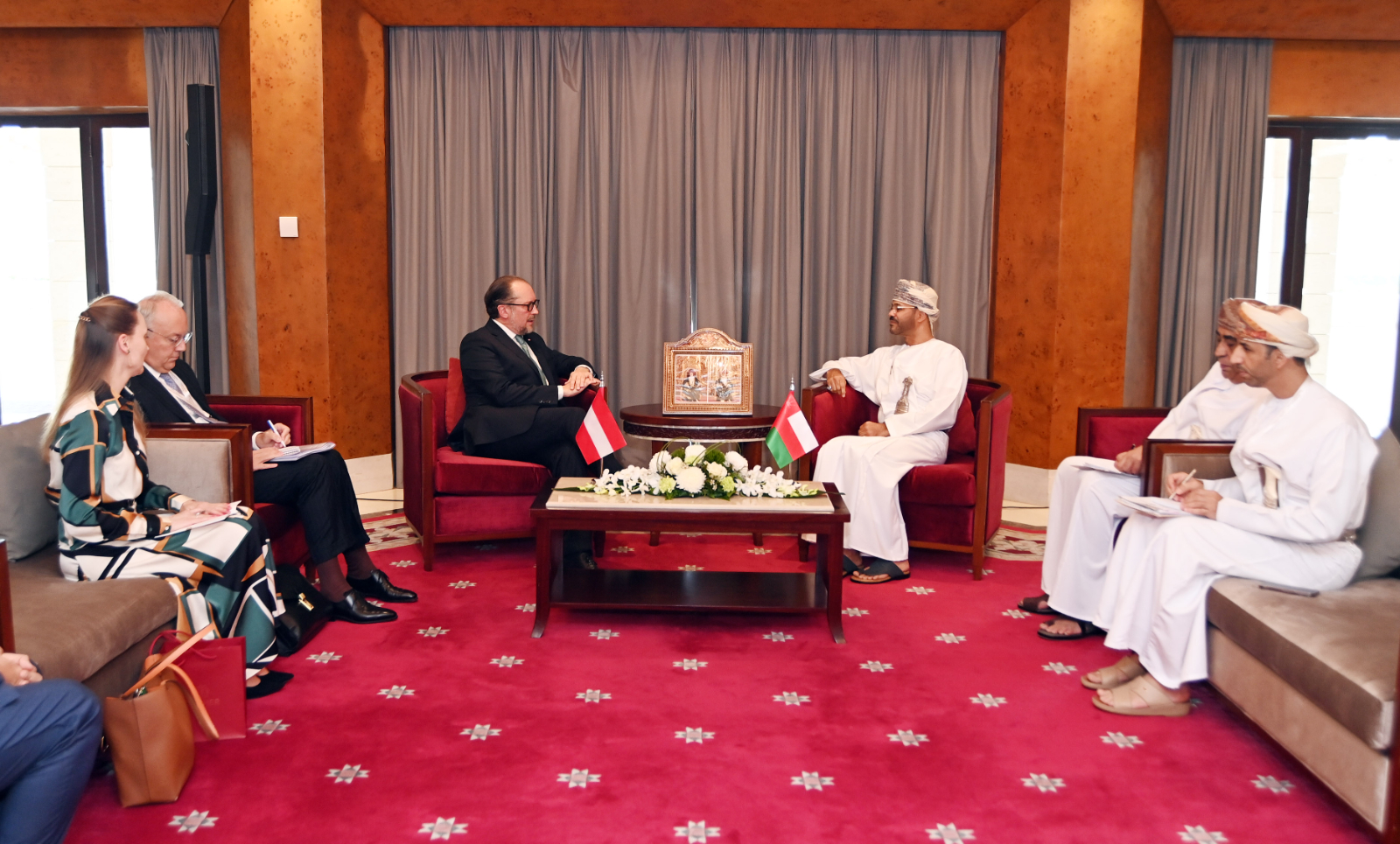Sayid-Badr-meets-Austrian-Foreign-Minister